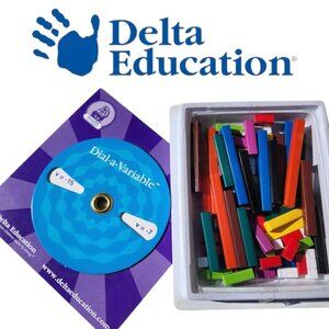 NEW Cuisenaire Rods Connecting Learning Resources Math Manipulatives Delta Educa